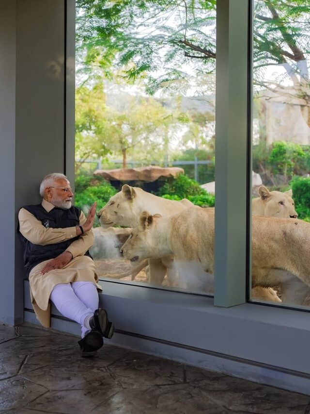 PM Modi at Vantara – A Vision for Wildlife Conservation